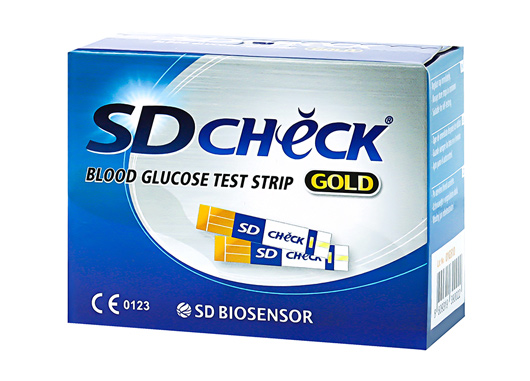 SD Check Gold Blood Glucose test Strip